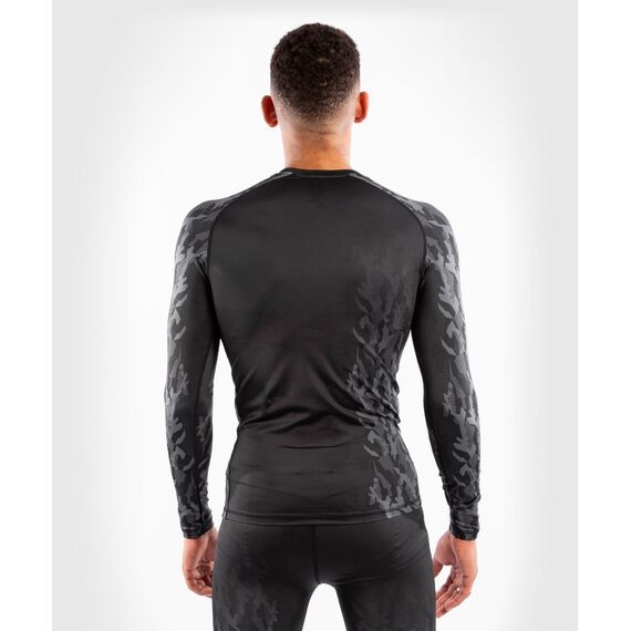 UFC Authentic Fight Week Men's Performance Long Sleeve Rashguard, Colour: Schwarz, Size: S, 4 image