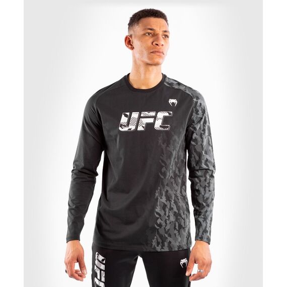 T-shirt Manches Longues  UFC Authentic Fight Week, Couleur: Noir, Taille ne pas utiliser: S