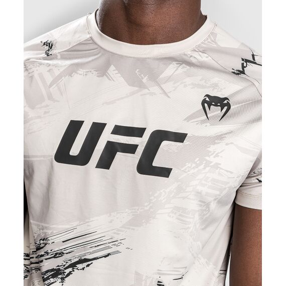 UFC Authentic Fight Week 2.0 Men's Performance Short Sleeve T-shirt, Size: L, Colour: Weiss, 6 image