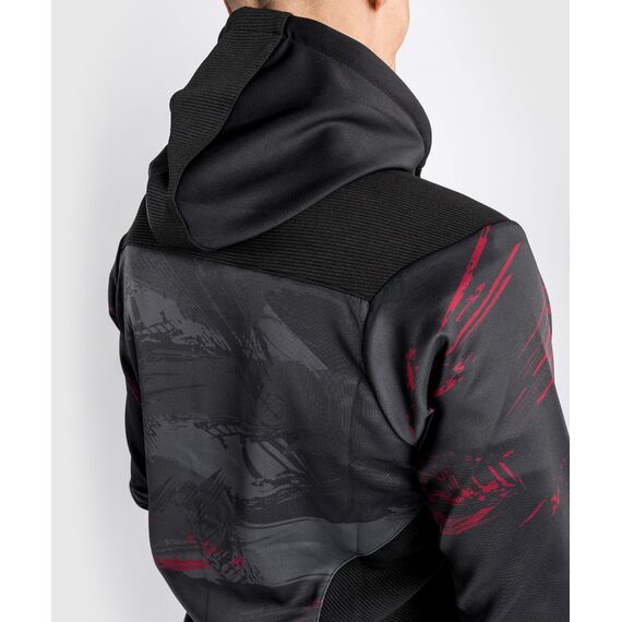 UFC Authentic Fight Week 2.0 Zip Hoodie, Colour: Schwarz, Size: L, 10 image