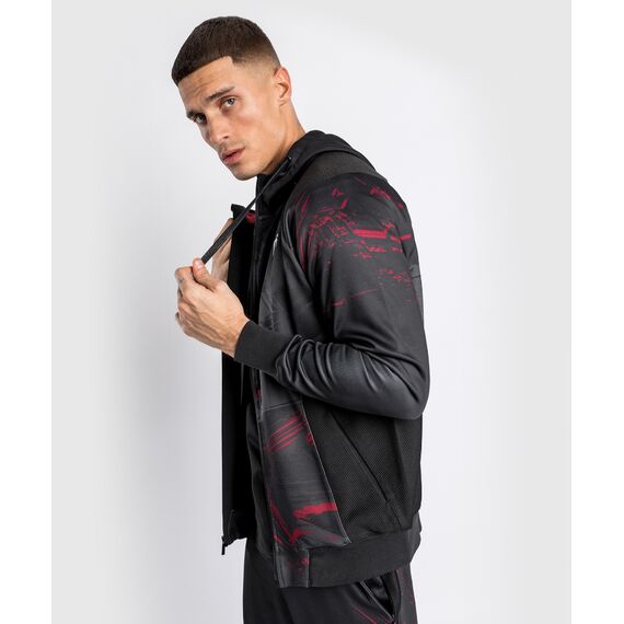 UFC Authentic Fight Week 2.0 Zip Hoodie, Colour: Schwarz, Size: L, 6 image
