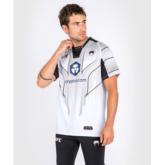 UFC Authentic Fight Night 2.0 Men's Walkout Jersey, Size: S, Colour: Weiss
