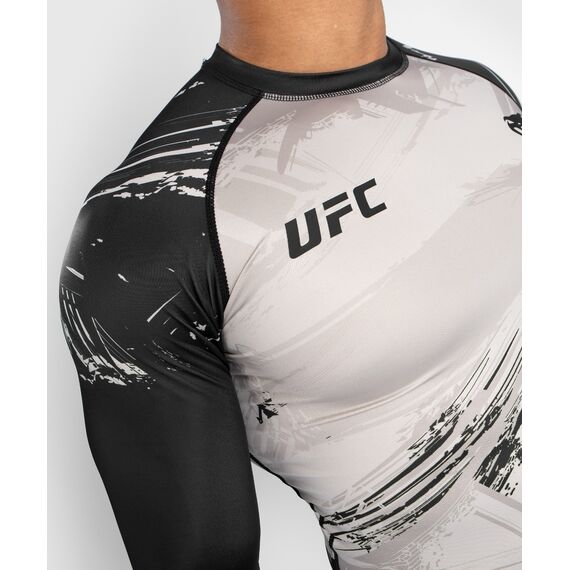 UFC Authentic Fight Week 2.0 Rashguard - Long Sleeves, Size: S, Colour: Weiss, 2 image