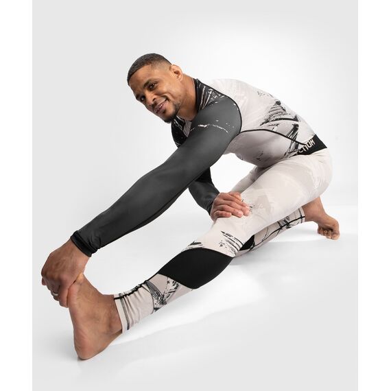 UFC Authentic Fight Week 2.0 Rashguard - Long Sleeves, Size: S, Colour: Weiss, 9 image