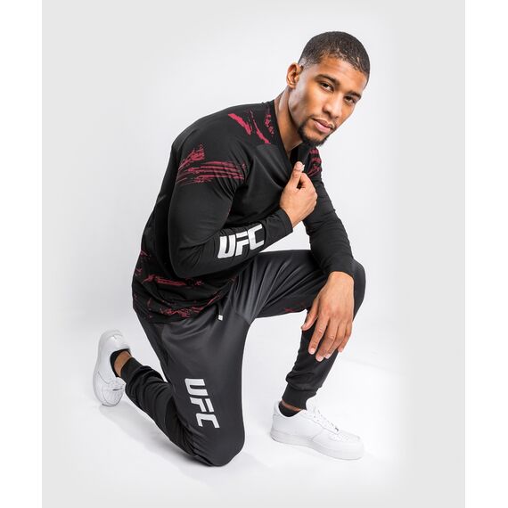 UFC Authentic Fight Week 2.0 T-Shirt - Long Sleeves, Size: L, Colour: Schwarz, 4 image