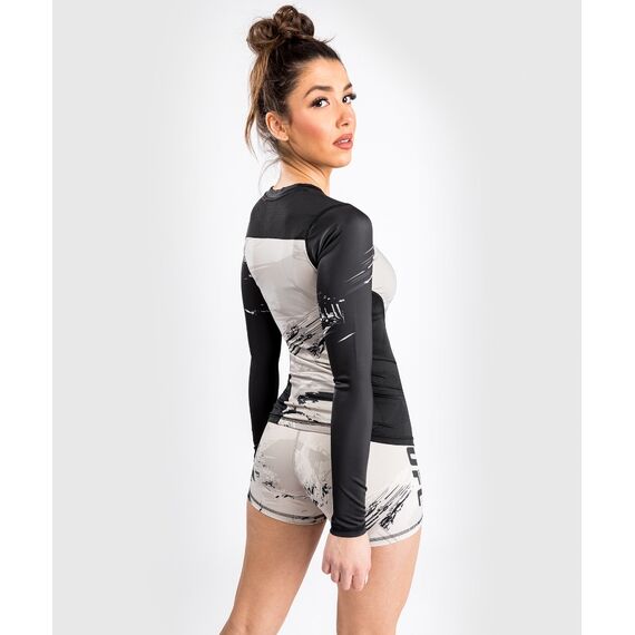 UFC Authentic Fight Week 2.0 Rashguard - Long Sleeves - For Women, Size: M, Colour: Weiss, 3 image