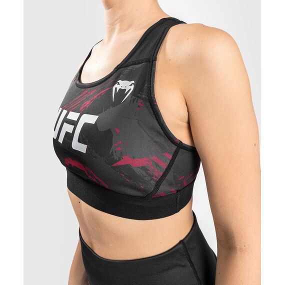 UFC Authentic Fight Week 2.0  Women's Weigh-In Bra, Size: L, Colour: Schwarz, 4 image