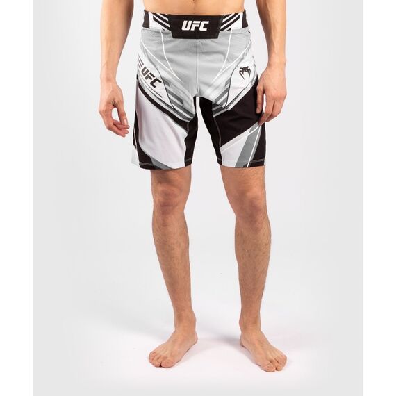 Fightshort  UFC Authentic Fight Night - Coupe Longue, Taille: XL, Couleur: Blanc, Taille ne pas utiliser: XL