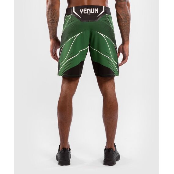 UFC Authentic Fight Night Men's Shorts - Long Fit, Colour: Green, Size: XL, 7 image