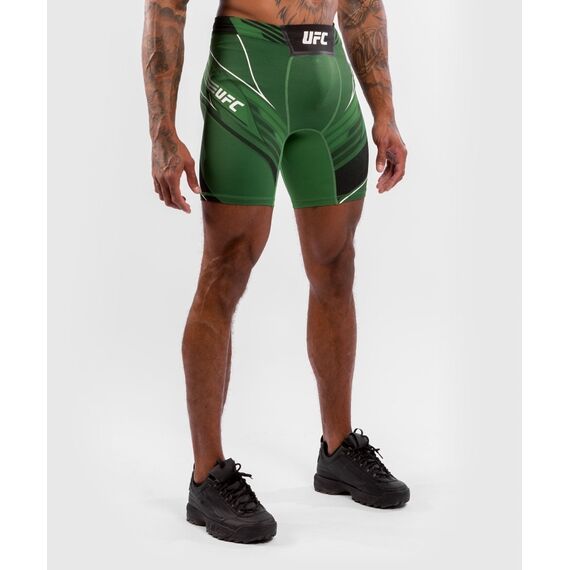 UFC Authentic Fight Night Men's Vale Tudo Shorts - Long Fit, Size: XL, Colour: Green, Size: XL, 5 image