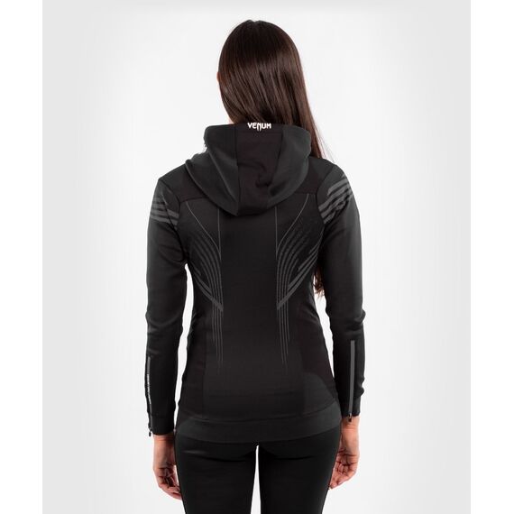 UFC Authentic Fight Night Women's Walkout Hoodie, Colour: Schwarz, Size: M, 10 image