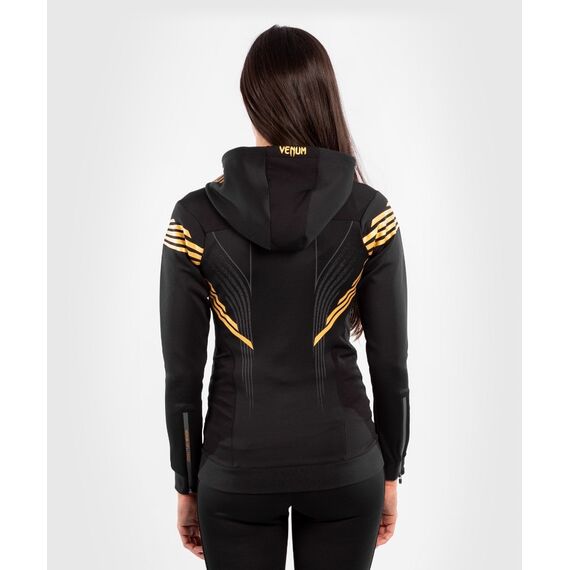 UFC Authentic Fight Night Women's Walkout Hoodie, Colour: Gold, Size: M, 9 image