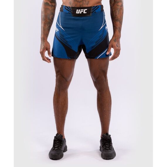 Fightshort  UFC Authentic Fight Night - Coupe Courte, Couleur: Bleu, Taille ne pas utiliser: L