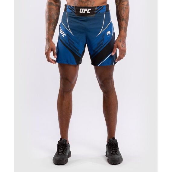 UFC Authentic Fight Night Men's Gladiator Shorts, Colour: Blue, Size: XL