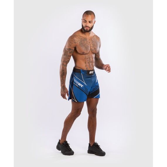 UFC Authentic Fight Night Men's Gladiator Shorts, Colour: Blue, Size: XL, 2 image