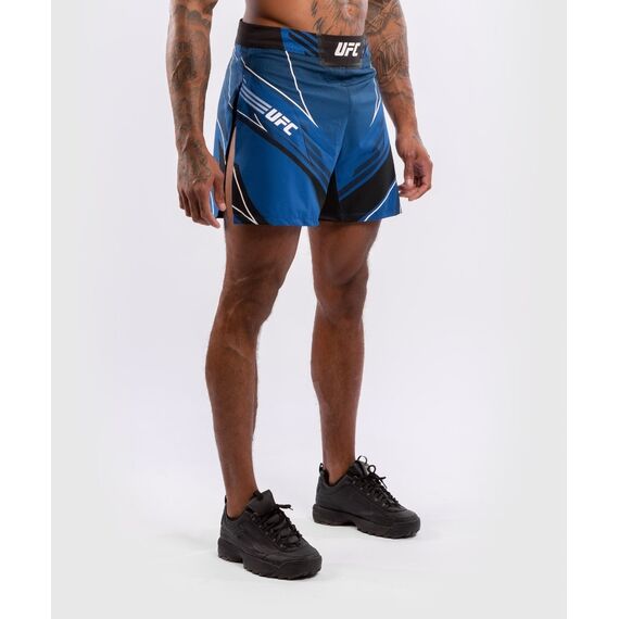 UFC Authentic Fight Night Men's Gladiator Shorts, Colour: Blue, Size: XL, 6 image