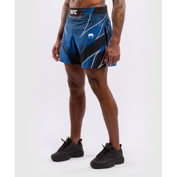 UFC Authentic Fight Night Men's Gladiator Shorts, Colour: Blue, Size: XL, 7 image