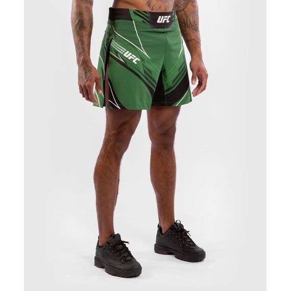 UFC Authentic Fight Night Men's Gladiator Shorts, Colour: Green, Size: XL, 6 image