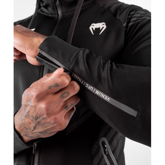 UFC Authentic Fight Night Men's Walkout Hoodie, Size: XL, Colour: Schwarz, Size: XL, 5 image