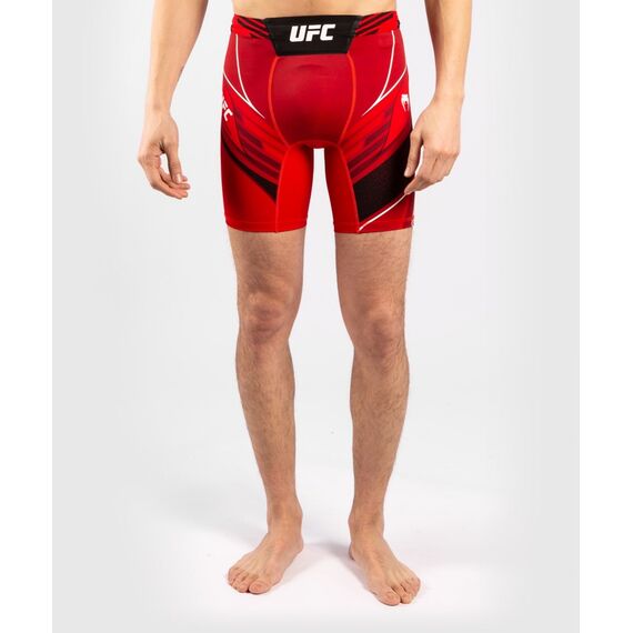 Short de Vale tudo  UFC Authentic Fight Night - Coupe Courte, Taille: XL, Couleur: Rouge, Taille ne pas utiliser: XL