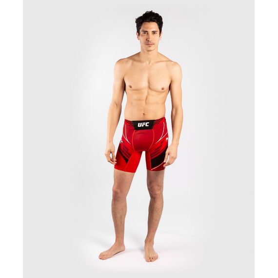 Short de Vale tudo  UFC Authentic Fight Night - Coupe Courte, Taille: XL, Couleur: Rouge, Taille ne pas utiliser: XL, 2 image