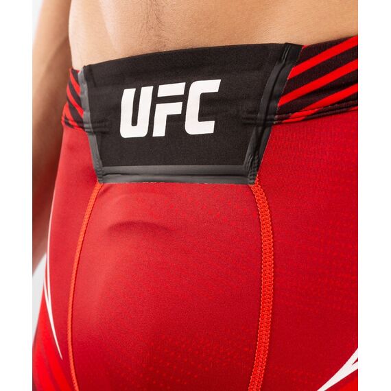 Short de Vale tudo  UFC Authentic Fight Night - Coupe Courte, Taille: XL, Couleur: Rouge, Taille ne pas utiliser: XL, 4 image