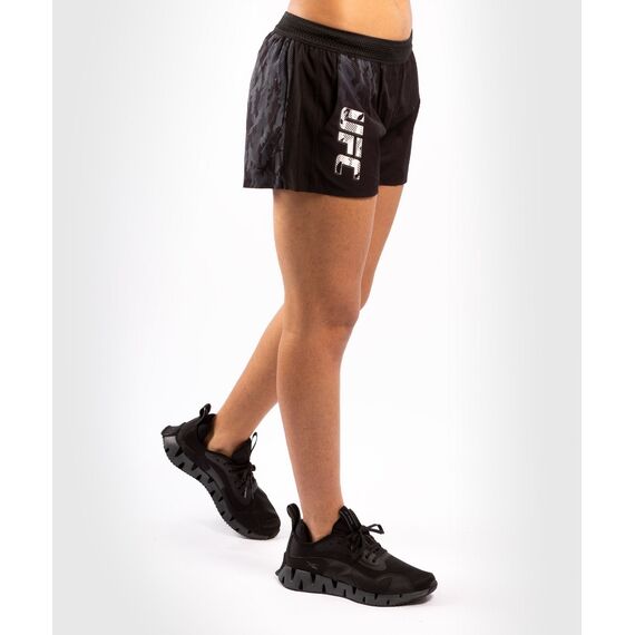 UFC Authentic Fight Week Women's Performance Shorts, Colour: Schwarz, Size: L, 4 image
