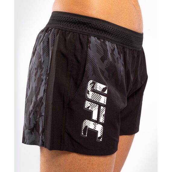 UFC Authentic Fight Week Women's Performance Shorts, Colour: Schwarz, Size: L, 9 image