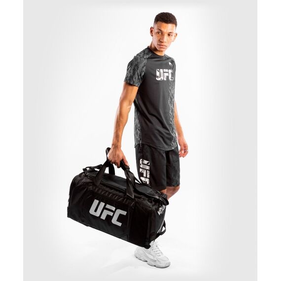 UFC Authentic Fight Week Men's Performance Short Sleeve T-shirt, Colour: Schwarz, Size: XL, 4 image