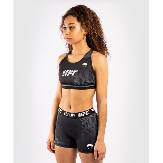 UFC Authentic Fight Week Women's Sport Bra, Size: M, Colour: Schwarz, Size: M, 3 image