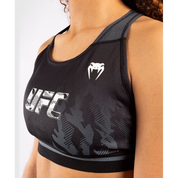 UFC Authentic Fight Week Women's Sport Bra, Size: M, Colour: Schwarz, Size: M, 8 image