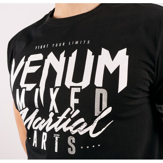 Venum MMA Classic 20 T-Shirt Black/Silver, Colour: Schwarz, Size: XL, 5 image