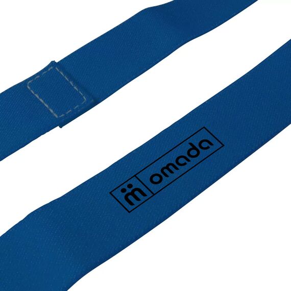 Team necklace with scratch in cotton 110x3cm | Blau, 4 image