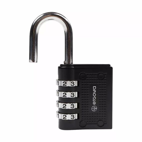 Cadenas à code en aluminium avec combinaison programmable, 4 image