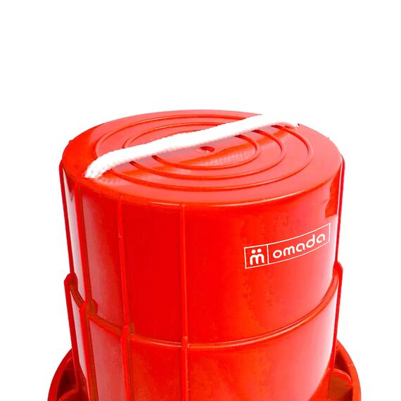 Sabots / Stelzen rutschfeste Becher Kinder (Satz von 2) | Rot, 6 image