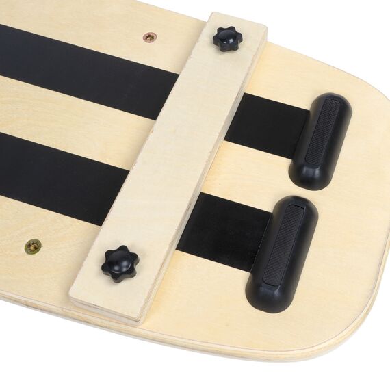 Balance board planche d’équilibre en bois avec rouleau JustFit, 7 image