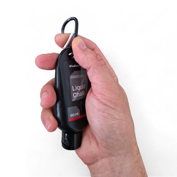 Liquid Chalk" liquid magnesia with carabiner 50ml GladiatorFit, 3 image