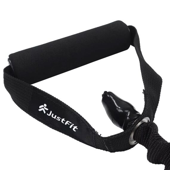 Medium level elastic resistance tube 155cm with nylon coating, 8 image