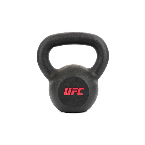 UFC Hammertone KettleBell, 8kgs/17lbs, Colour: Schwarz, Additional Weight: 8 kg