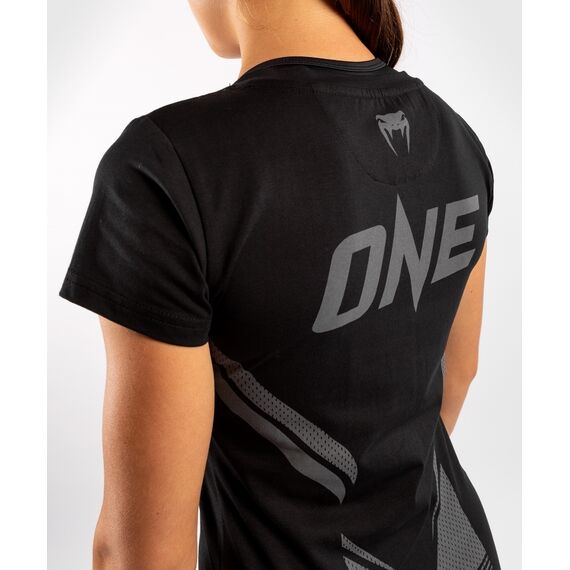 Venum ONE FC Impact T-shirt - for women - Black/Black, Farbe: Schwarz, Grösse : S, 6 image