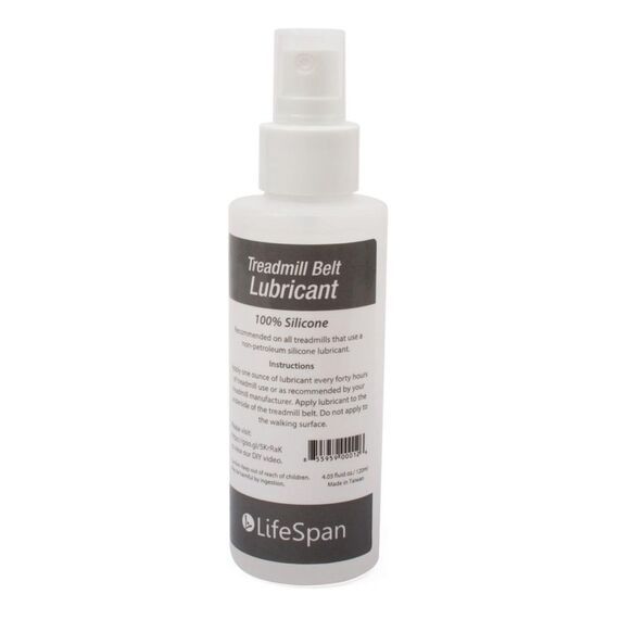 Silikonspray zur Pflege des Laufbandes 120ml LifeSpan Fitness