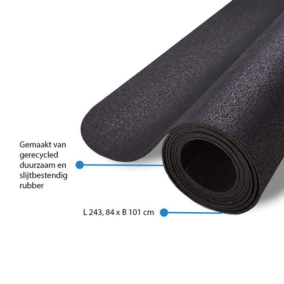 Floor protection mat for fitness equipment 244x101 cm LifeSpan Fitness, 4 image