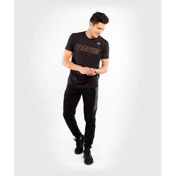 Venum Classic Evo Dry tech T-shirt - Black/Bronze - S, Colour: Schwarz, Size: S, 5 image