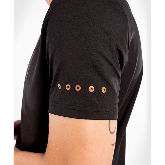 Venum Classic Evo Dry tech T-shirt - Black/Bronze - S, Colour: Schwarz, Size: S, 7 image