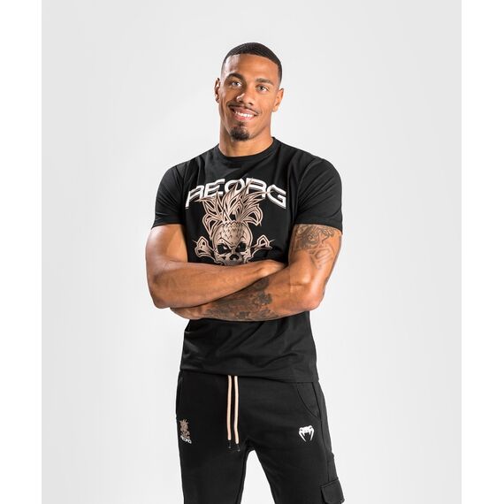 Venum Reorg T-Shirt - Black - L, Bekleidungsgrösse: L, Farbe: Schwarz