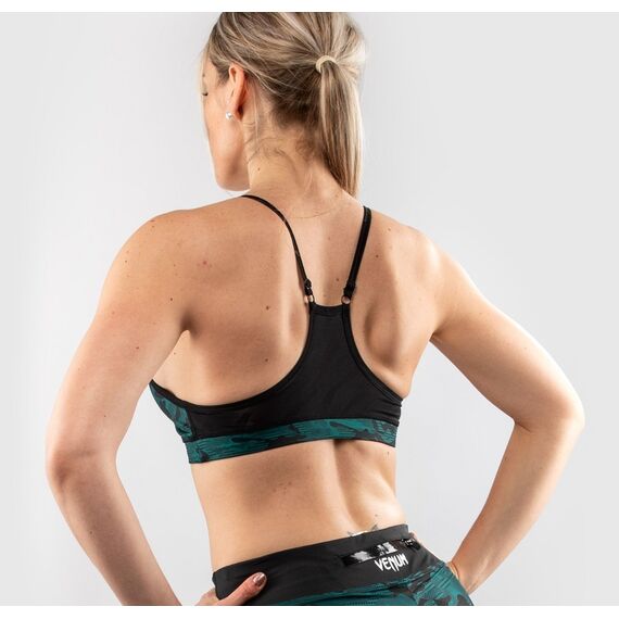 Venum Defender bras - for women - Black/Green, 3 image
