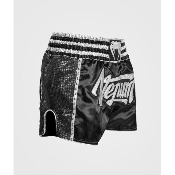 Venum Absolute 2.0 Muay Thai Shorts - Black/Silver - S, Size: S, Colour: Schwarz, 2 image