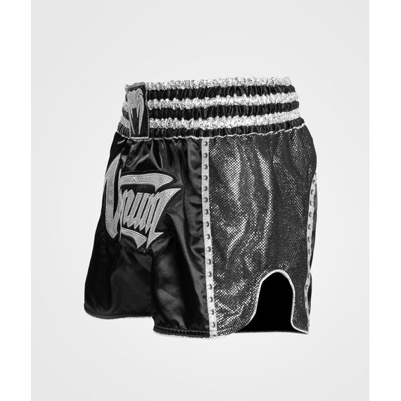Venum Absolute 2.0 Muay Thai Shorts - Black/Silver - S, Size: S, Colour: Schwarz, 3 image