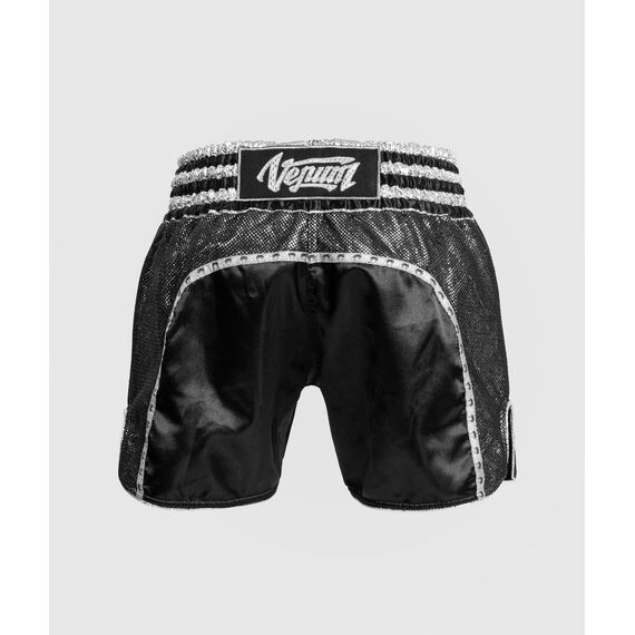 Venum Absolute 2.0 Muay Thai Shorts - Black/Silver - S, Size: S, Colour: Schwarz, 4 image