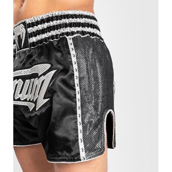 Venum Absolute 2.0 Muay Thai Shorts - Black/Silver - S, Size: S, Colour: Schwarz, 6 image